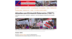Desktop Screenshot of eu-austritt-oesterreich.at
